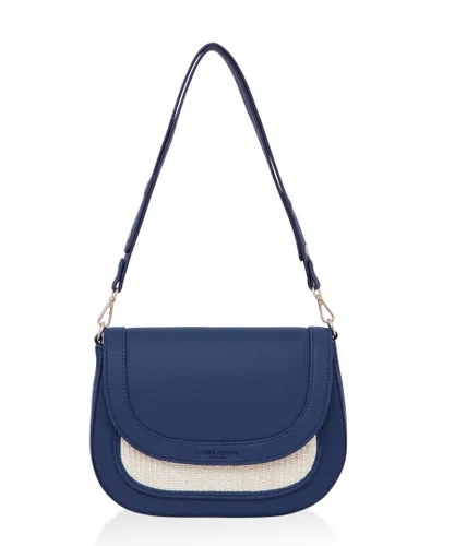 Laura Ashley Womens Navy/Blue Crossbody Bag - One Size