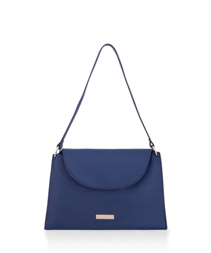 Laura Ashley Womens Navy/Blue Moon Shoulder Bag - One Size