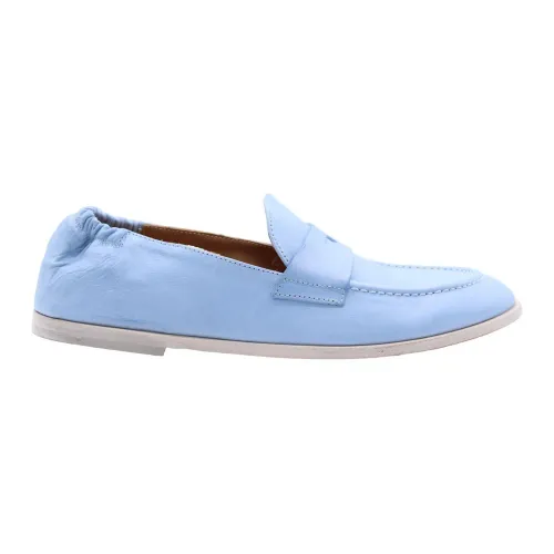 Laura Bellariva , Elegant Swiss Loafers for Women ,Blue female, Sizes: