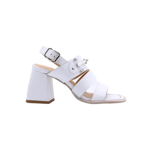 Laura Bellariva , High Heel Sandals ,White female, Sizes: