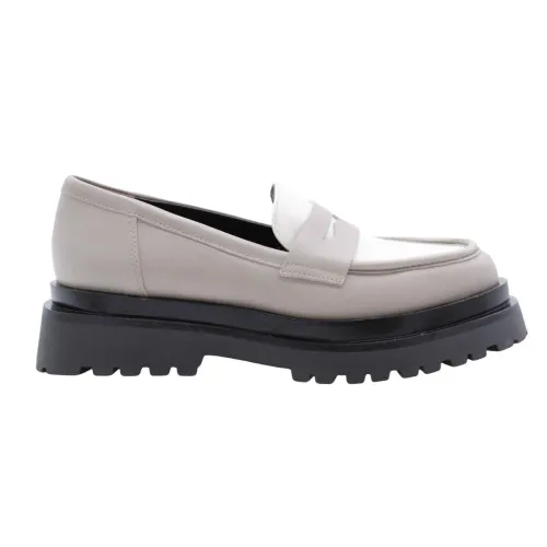 Laura Bellariva , Hymme Loafers - Stylish and Practical Flats ,Beige female, Sizes: