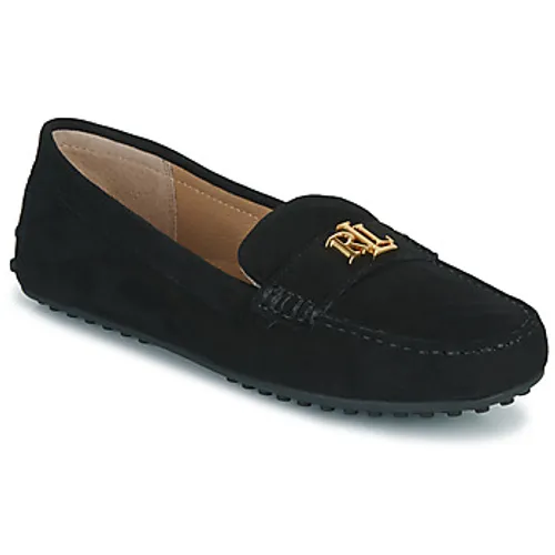 Lauren Ralph Lauren  BARNSBURY-FLATS-CASUAL  women's Loafers / Casual Shoes in Black