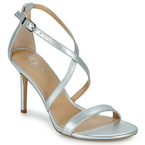 Lauren Ralph Lauren  GABRIELE-SANDALS-HEEL SANDAL  women's Sandals in Silver