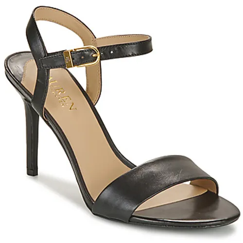 Lauren Ralph Lauren  GWEN-SANDALS-HEEL SANDAL  women's Sandals in Black