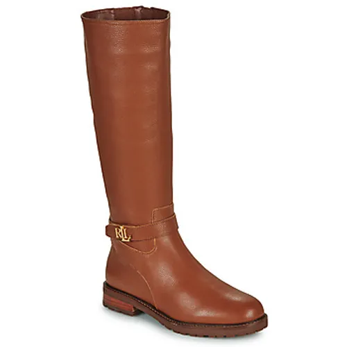 Lauren Ralph Lauren  HALLEE-BOOTS-TALL BOOT  women's High Boots in Brown