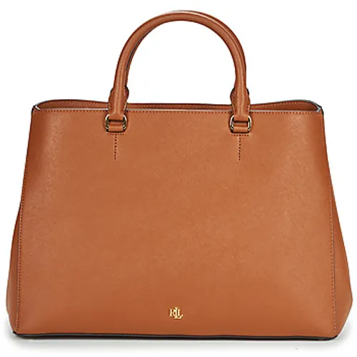 Lauren Ralph Lauren  HANNA 37-SATCHEL-LARGE  women's Handbags in Orange