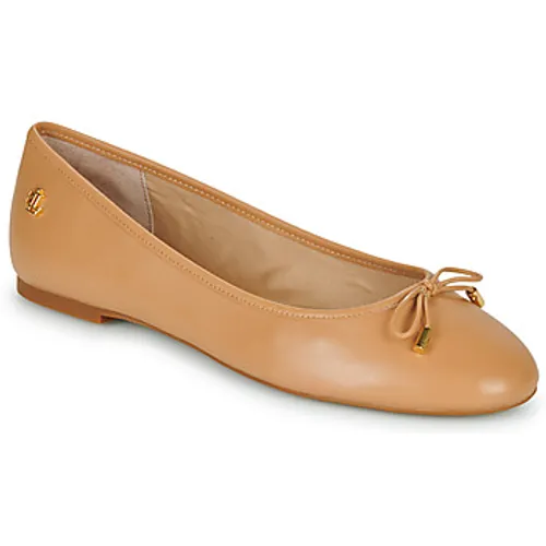 Lauren Ralph Lauren  JAYNA-FLATS-CASUAL  women's Shoes (Pumps / Ballerinas) in Beige