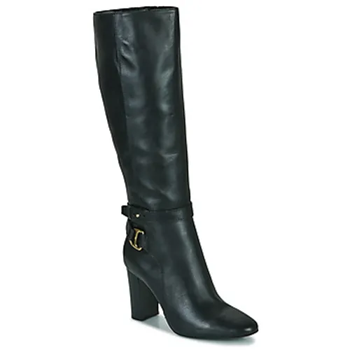 Lauren Ralph Lauren  MAKENNA-BOOTS-TALL BOOT  women's High Boots in Black