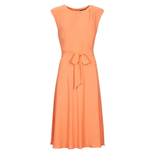 Lauren Ralph Lauren  MARENDA  women's Long Dress in Orange
