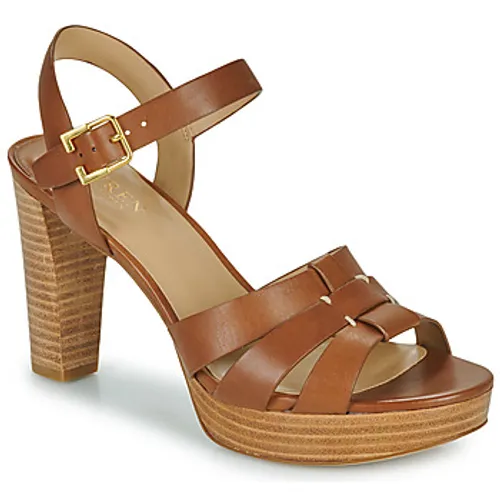 Lauren Ralph Lauren  SOFFIA-SANDALS-HEEL SANDAL  women's Sandals in Brown
