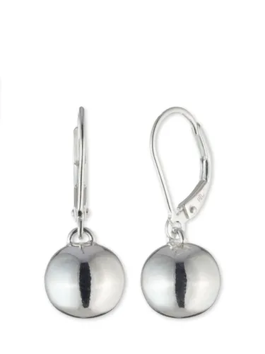 Lauren Ralph Lauren Sterling Silver Ball Drop Earrings, Silver - Silver - Female