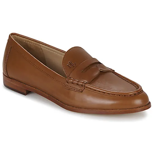 Lauren Ralph Lauren  WYNNIE-FLATS-LOAFER  women's Loafers / Casual Shoes in Brown