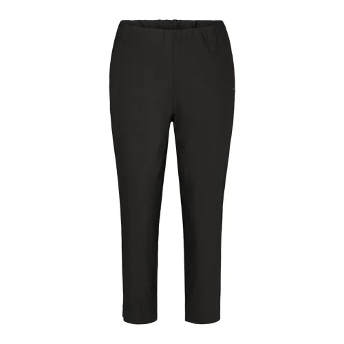LauRie , Cropped Trousers ,Black female, Sizes: