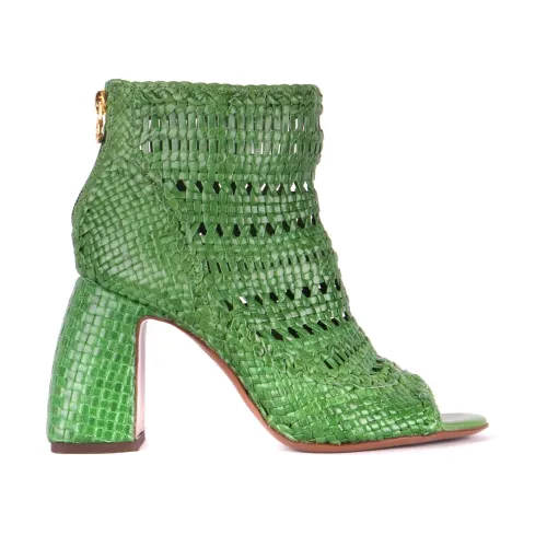 L'Autre Chose , Sandals ,Green female, Sizes:
