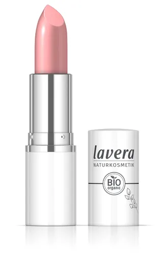 lavera Cream Glow Lipstick - Peony 03 - Intense colour -