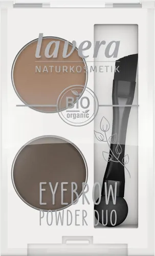 lavera Eyebrow Powder Duo - natural cosmetics - Talc-free -