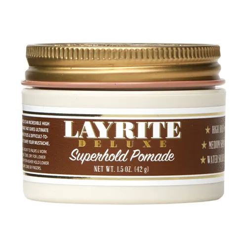 Layrite Superhold Pomade 42g | High Hold | Water Soluble |