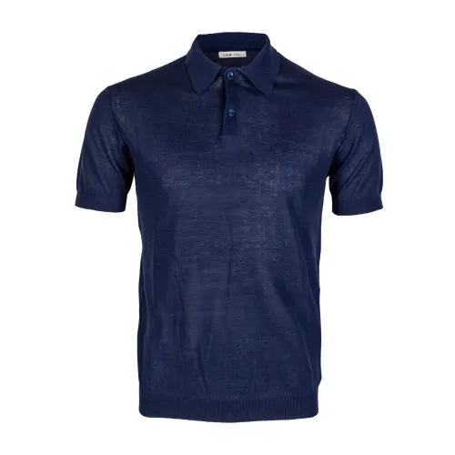 L.b.m. 1911 , Polo Shirt ,Blue male, Sizes: