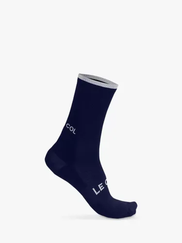 Le Col Cycling Socks - Navy/White - Male