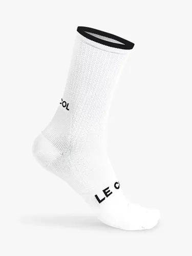 Le Col Cycling Socks - White/Black - Male