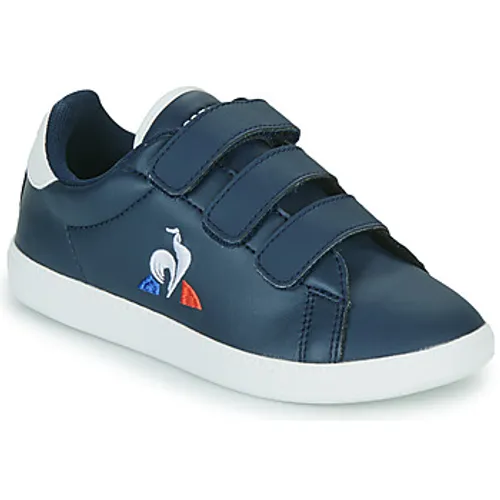 Le Coq Sportif  COURTSET PS  boys's Children's Shoes (Trainers) in Marine