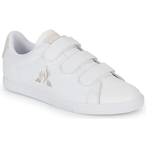Le Coq Sportif  ELSA VELCROS  women's Shoes (Trainers) in White