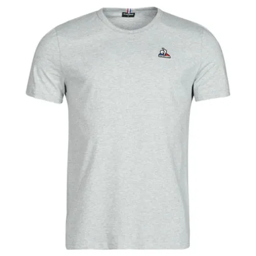 Le Coq Sportif  ESS TEE SS N°4 M  men's T shirt in Grey