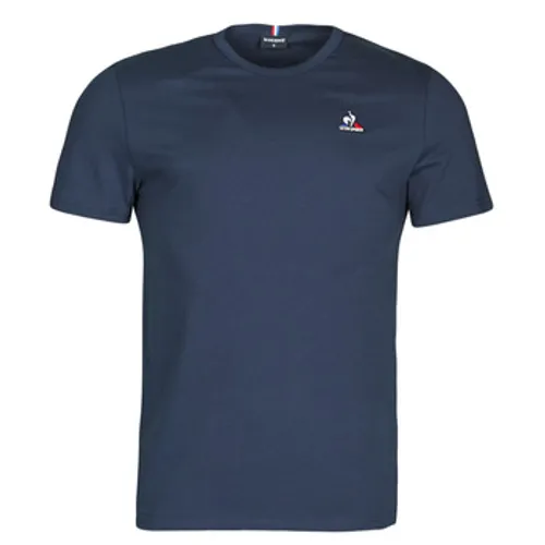 Le Coq Sportif  ESS TEE SS N°4 M  men's T shirt in Marine