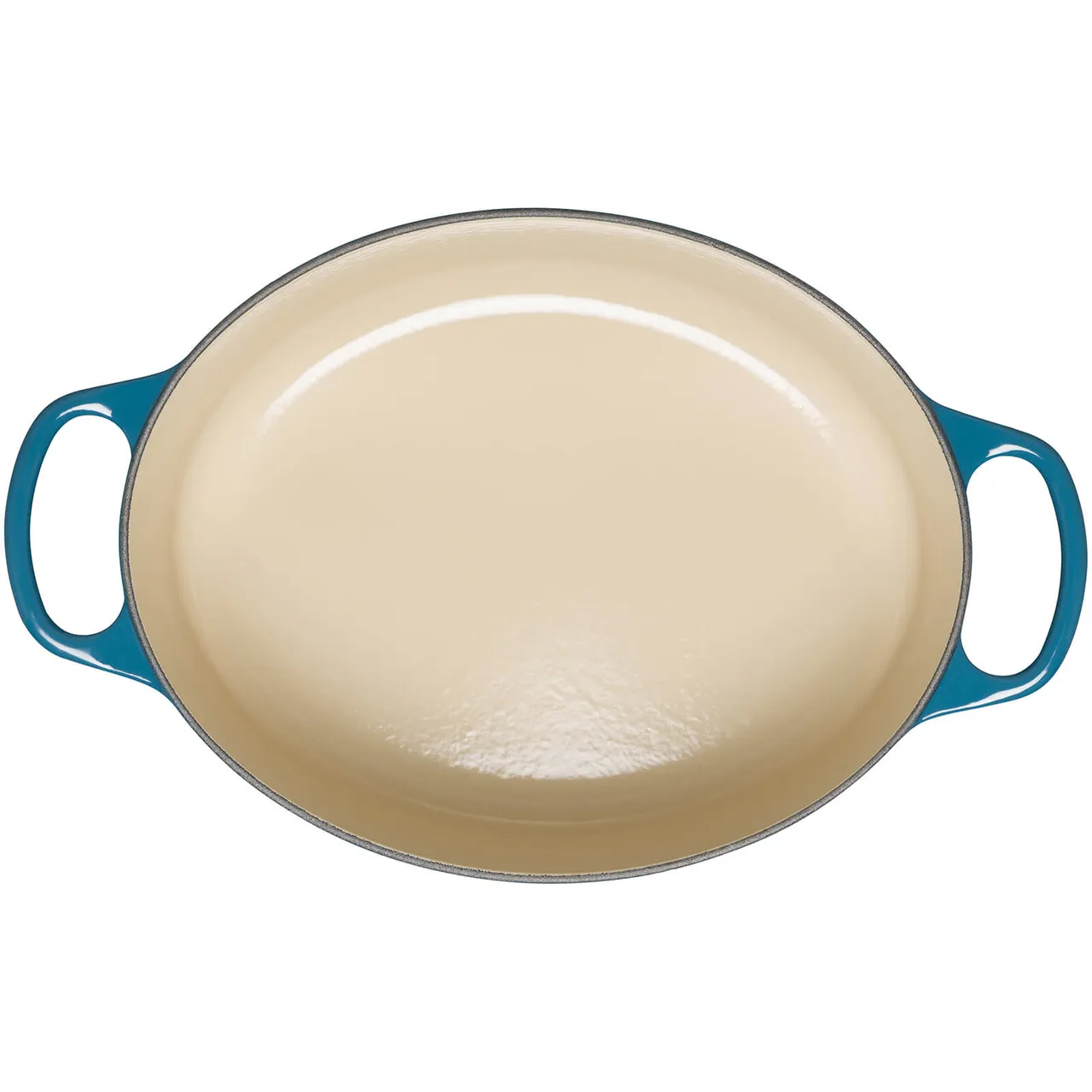 Le Creuset Signature Cast Iron Oval Casserole Dish - 27cm - Deep Teal