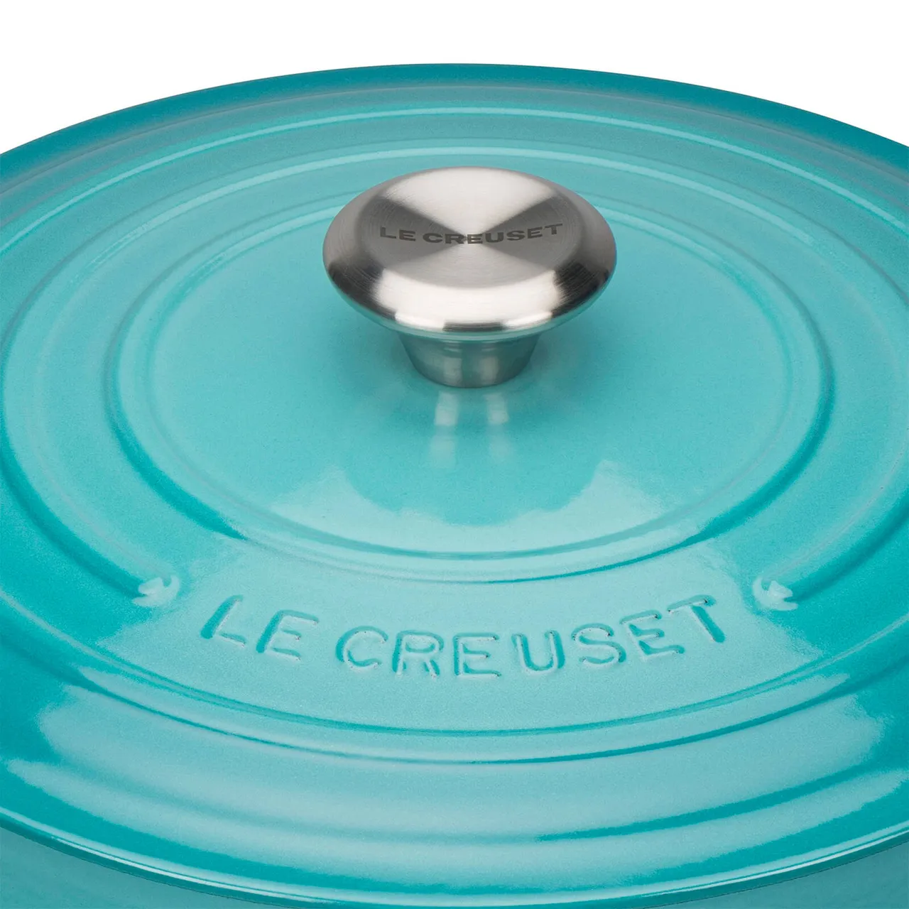 Le Creuset Signature Cast Iron Round Casserole Dish - 20cm - Teal