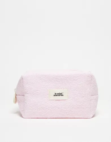 Le Mini Macaron Makeup Bag Rose-Pink
