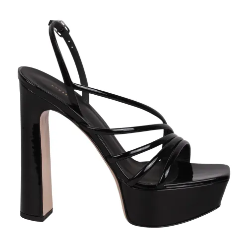 Le Silla , Le Silla Scarlet 140mm sandals ,Black female, Sizes: