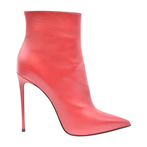 Le Silla , Red Heeled Boots for Fw20 ,Red female, Sizes: