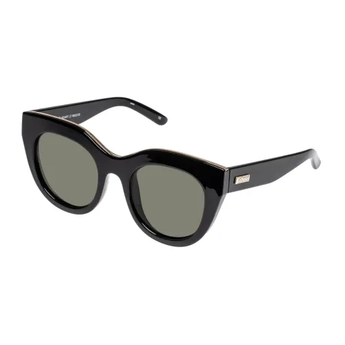 Le Specs , Black Air Heart Sunglasses ,Black female, Sizes: ONE