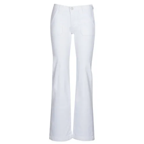 Le Temps des Cerises  SORMIOU  women's Flare / wide jeans in White