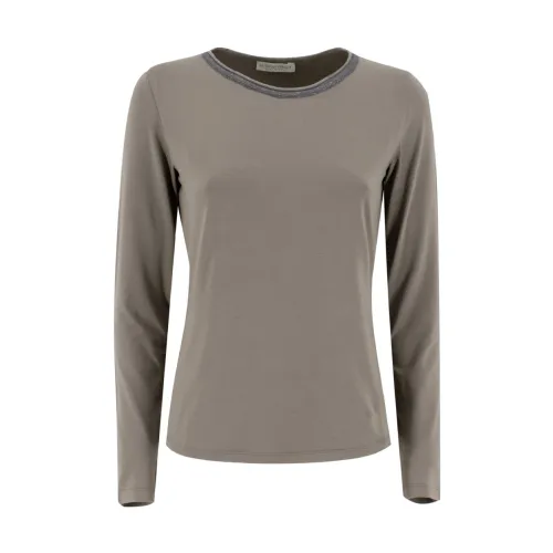 Le Tricot Perugia , Sweater ,Gray female, Sizes: