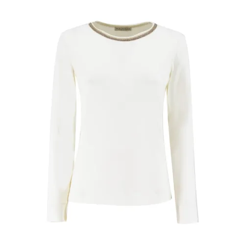Le Tricot Perugia , Sweater ,White female, Sizes: