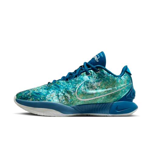 LeBron XXI 'Abalone' Basketball Shoes - Blue