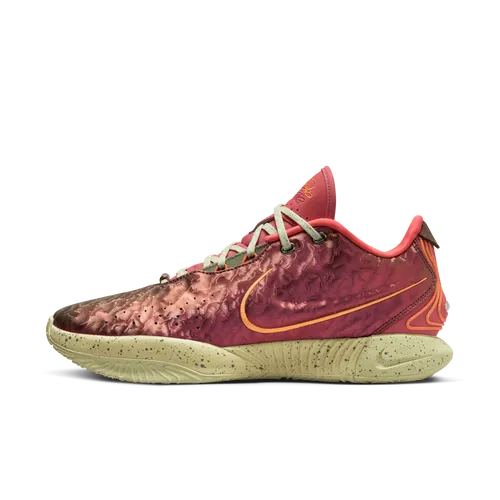 LeBron XXI 'Queen Conch' Basketball Shoes - Red