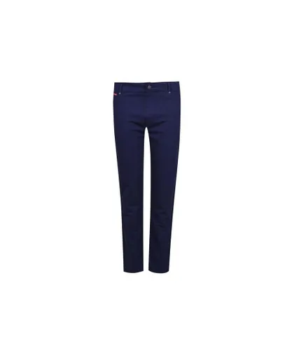 Lee Cooper Womenss Solid Jeggings in Navy - Blue Polycotton