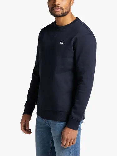Lee Crew Neck Sweatshirt - Midnight Navy - Male