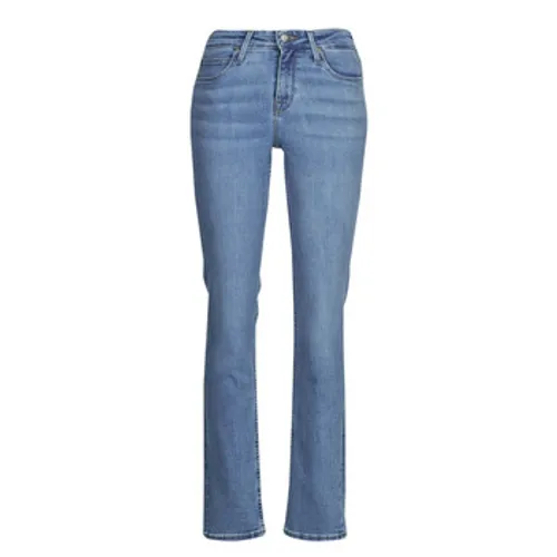 Lee  MARION STRAIGHT  women's Jeans in Grey