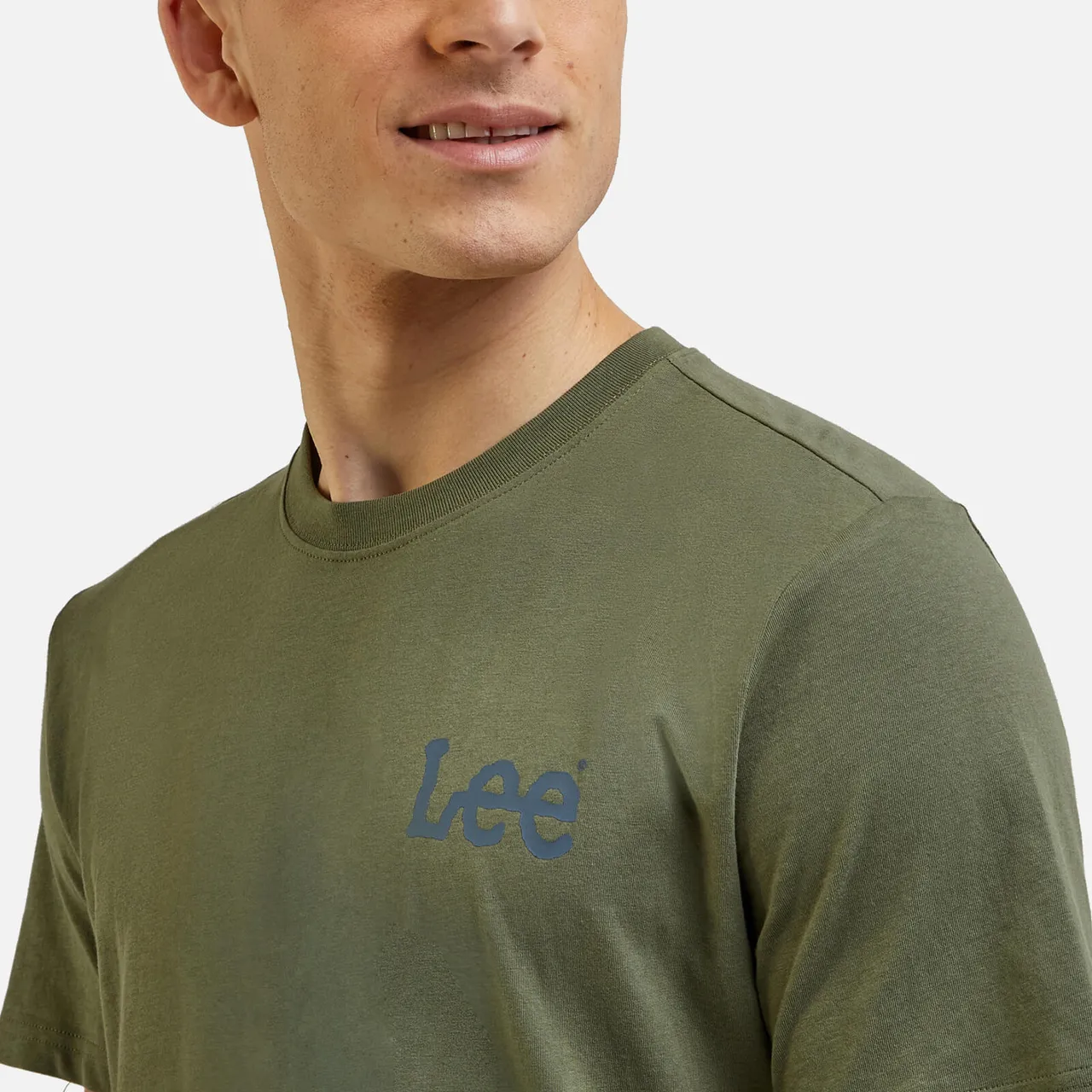 Lee Medium Wobbly Lee Cotton-Jersey T-Shirt