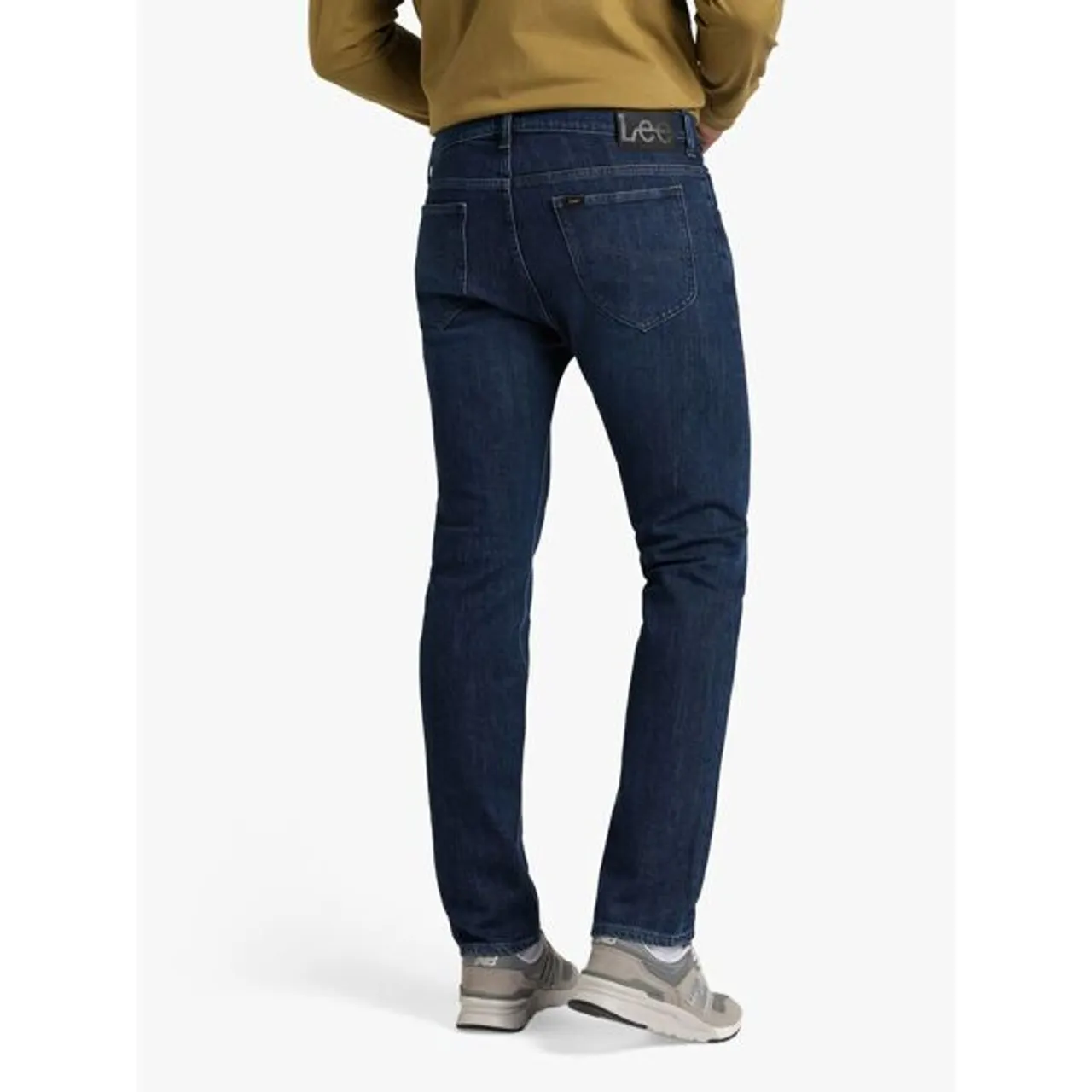 Lee Original Slim Fit Denim Jeans, Blue - Blue - Male