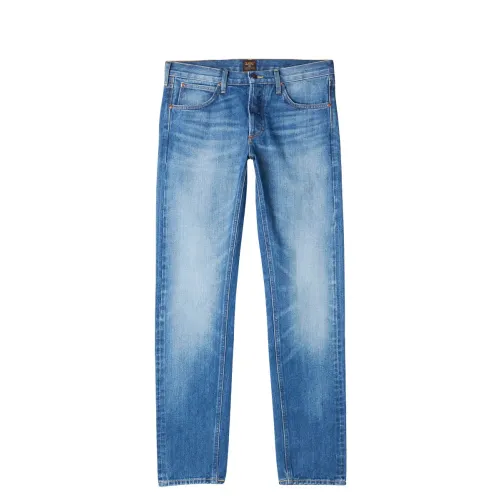 Lee , Premium 15oz Selvedge Jeans ,Blue male, Sizes: