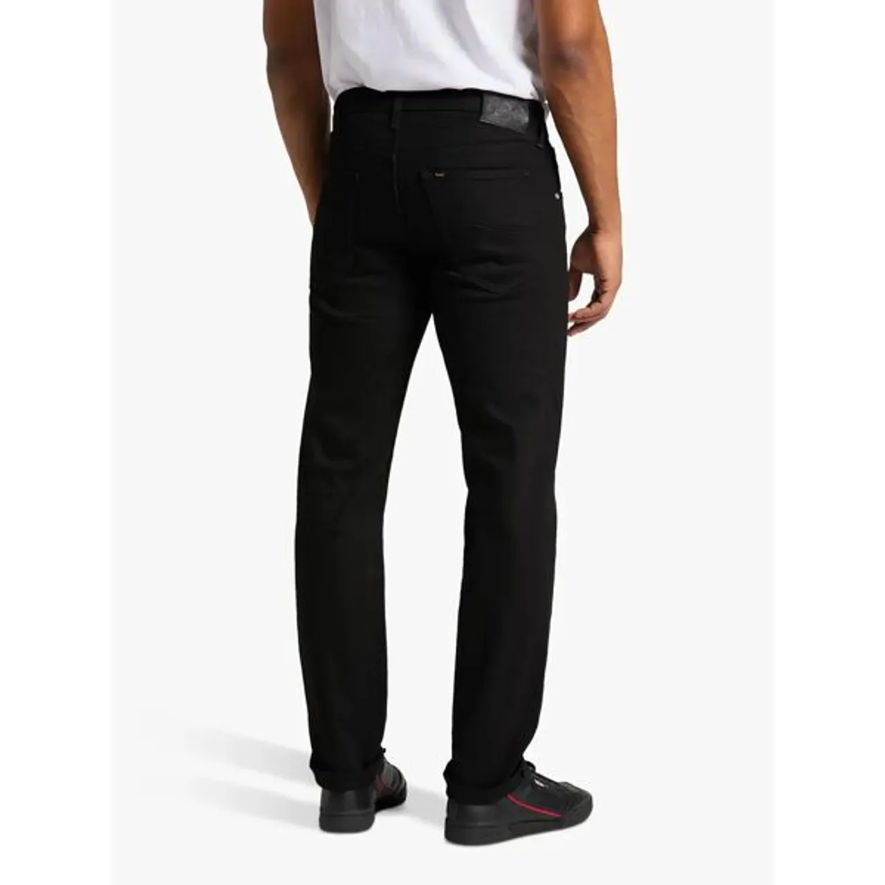 Lee Straight Denim Jeans, Black - Black - Male