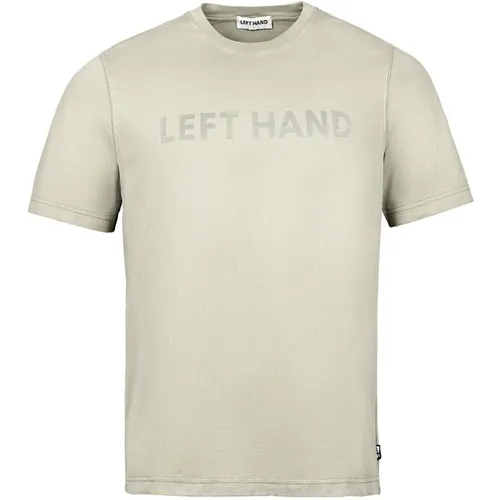 LEFT HAND Lfthnd Ss Logo Tee Sn41 - Grey