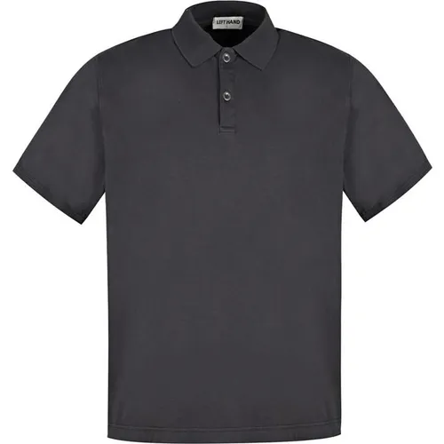 LEFT HAND Lfthnd Ss Polo Shirt Sn41 - Black