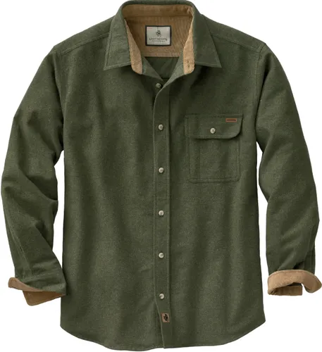 Legendary Whitetails Men's Buck Camp Flannel Shirt Long