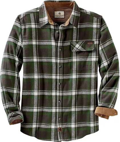 Legendary Whitetails Men's Tall Size Buck Camp Flannel Shirt